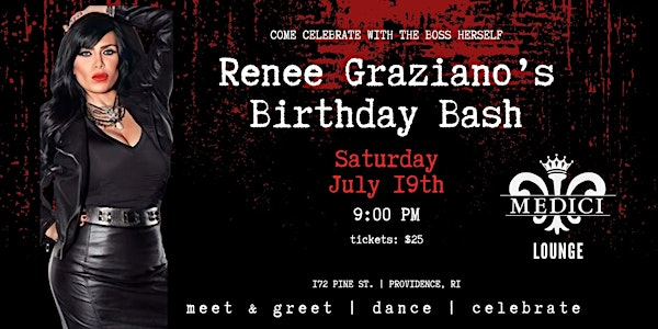 Mob Wives: Renee Graziano's Birthday Bash! | Medici Lounge