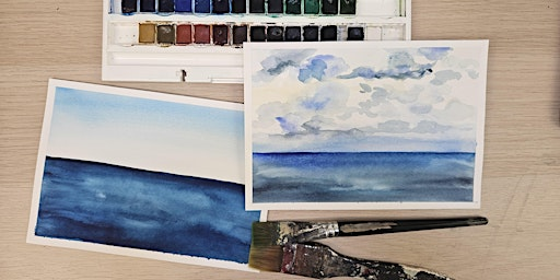 Watercolour Workshop |Painting Simple Seascapes: Coastal Calm & Sunsets | Cass Art