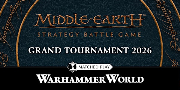 Middle-earth™ Strategy Battle Game Grand Tournament 2026 | Warhammer World