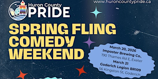 Spring Fling Comedy Weekend | Goderich Legion BR109