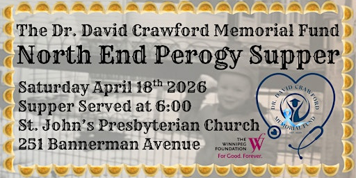 North End Perogy Supper | 251 Bannerman Ave