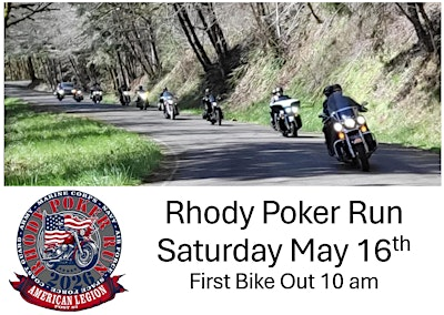 American Legion 2026 Rhody Poker Run | Three Rivers Casino Resort