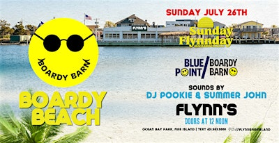Boardy Beach Sticker Singalong with DJ Pookie and Summer John | Flynn's Fire Island