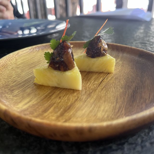 1 Michelin star ⭐️ restaurant Aaharn-Unbeatable Food and Service 