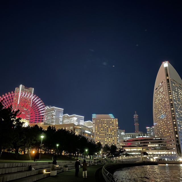 横浜の夜景を独り占め！