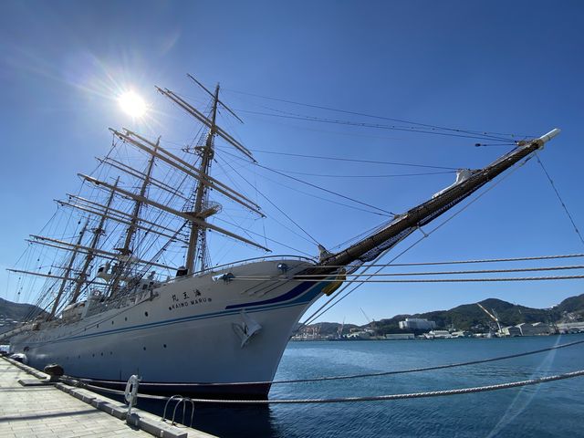 長崎に帆船『海王丸』が寄港。