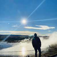 Geysir dan strokkur- explosion every 5min 