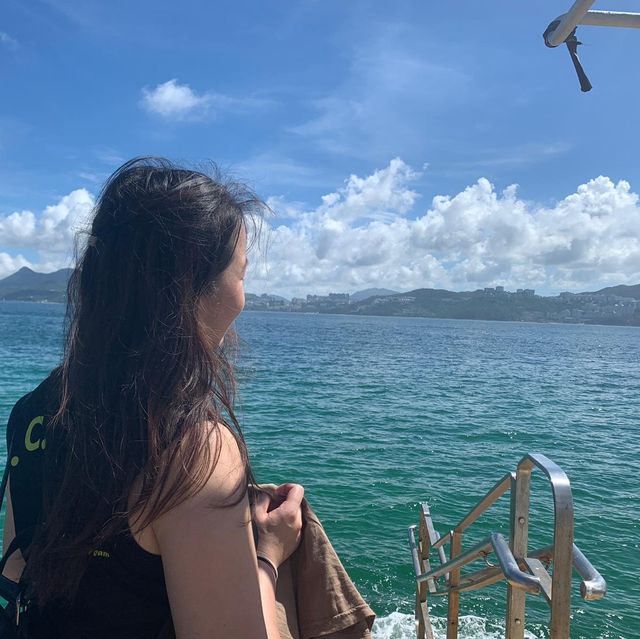 水清沙幼 行山或者搭船都可以到嘅沙灘🏖️