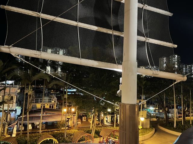大帆船建築觀景台 