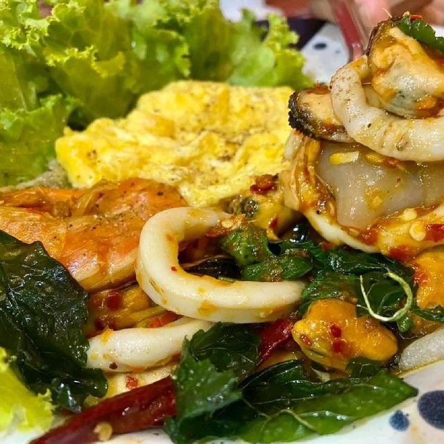 ร้านกะเพราบ้านนอก @ระยอง