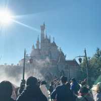 クリスマスの東京ディズニーランド