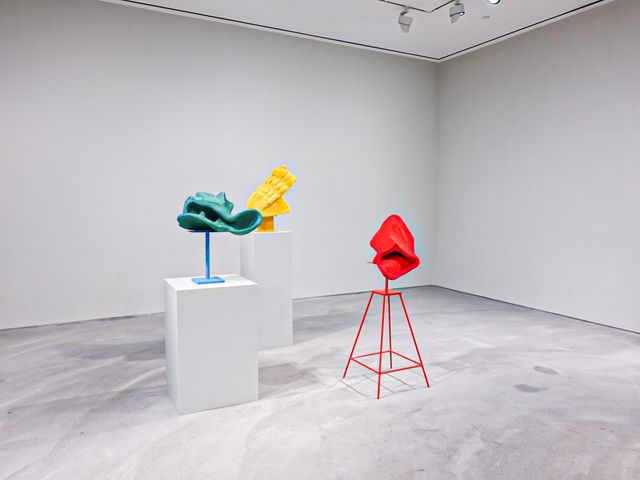 清晨的月亮展覽- Arlene Shechet 