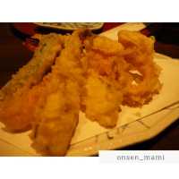 【静岡 伊豆北川温泉】揚げたての天ぷら食べ放題の夕食🥢