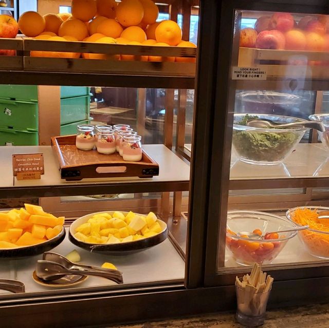 望維港嘆早餐兼健身