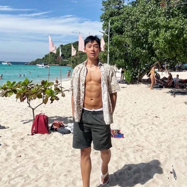 파타야 꼬란섬 힐링 그 잡채✨
