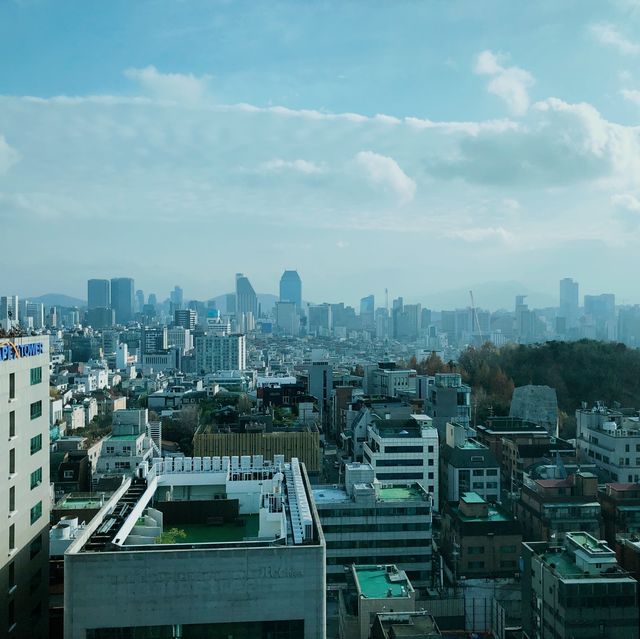 가로수길 부티크호텔 아담하지만 루프탑도 있는 안테룸