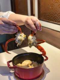 回味鮮活蟹鮑魚汁焗飯