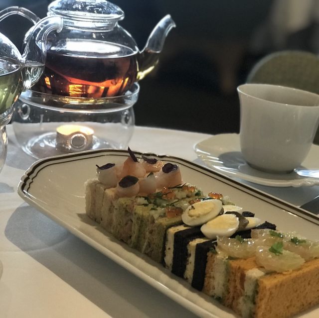 Butterfly room delicious afternoon tea