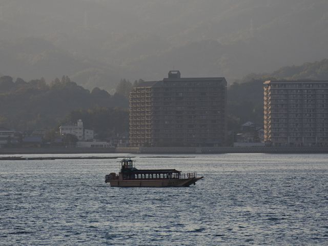 秋🍁(安芸)の宮島。宮島口駅→宮島