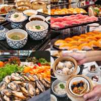 บุฟเฟ่ต์นานาชาติ สุดคุ้ม! คนละ 587.- แซลมอนไม่อั้น