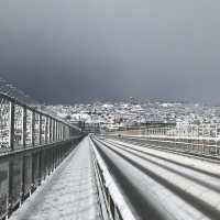 Cantilever bridge in Tromsø