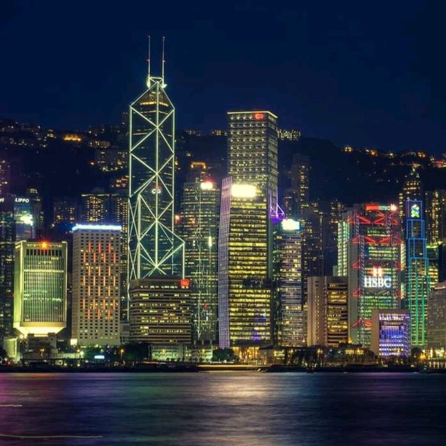 Colorful Silhouettes: Hong Kong