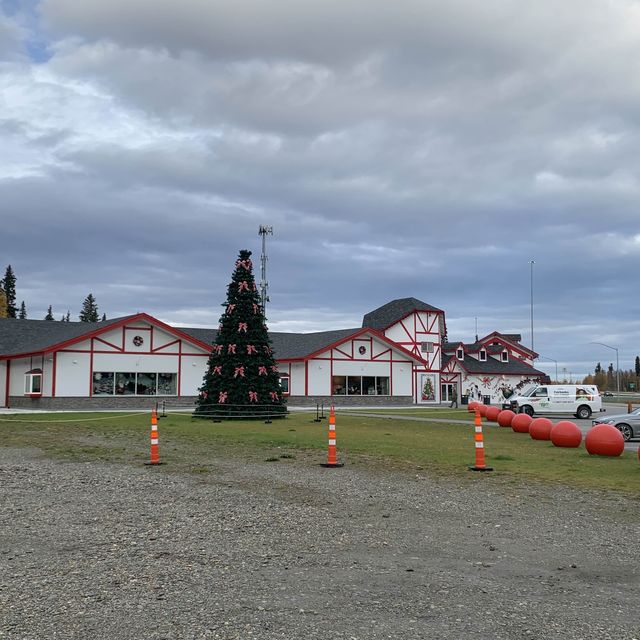 A truly terrifying Santa in North Pole Alaska