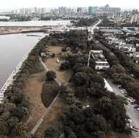 The best lakefront walk in Suzhou! 