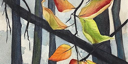 Welcome October - Fall Trees - Splash Watercolor Class - Supplies Included | Art On The Columbia - Kennewick, WA