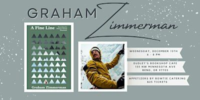 Author Event: 'A Fine Line' by Graham Zimmerman at Dudley's Bookshop Cafe | Dudley's Bookshop Cafe