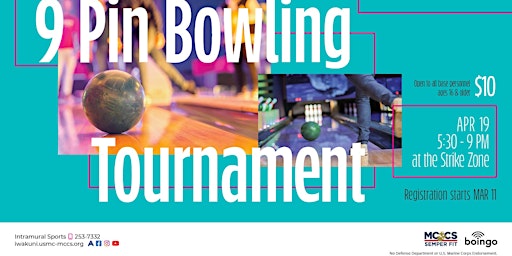 Intramural Sports 9-Pin Bowling Tournament | Strike Zone Bowling Center