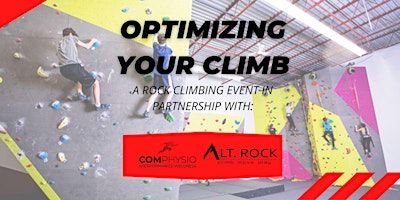 Optimizing Your Climb: A Rock Climbing Event with COM Physio+ at ALT Rock | Alt. Rock