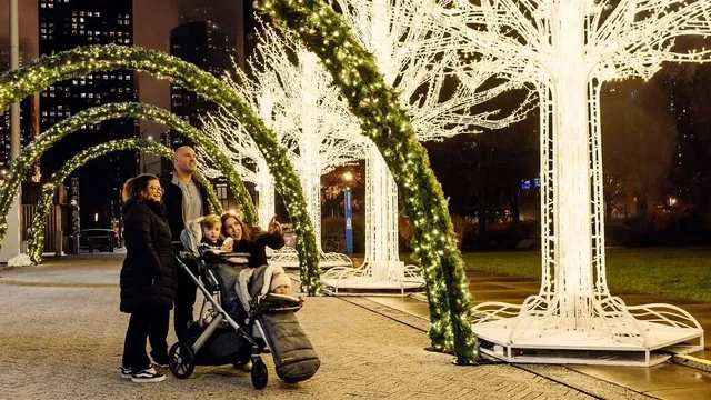 Lightscape at Brooklyn Botanic Garden | Lightscape at Brooklyn Botanic Garden