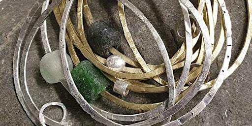 Make your own recycled silver or brass bangle | Sarah Drew Jewellery Studio