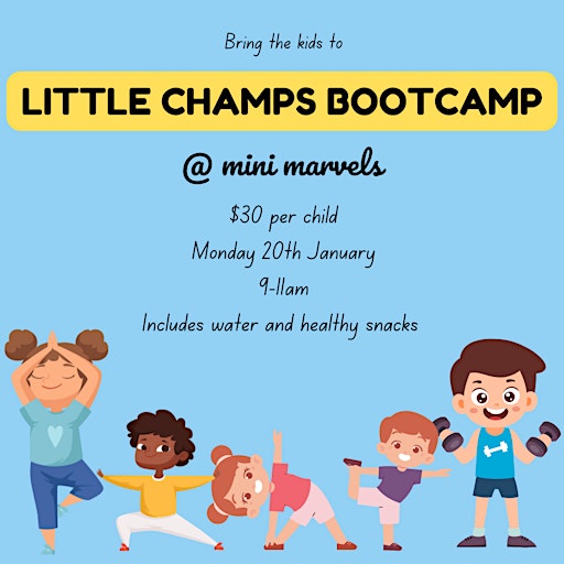 Little Champs Bootcamp | 164 Corbie Hill Rd