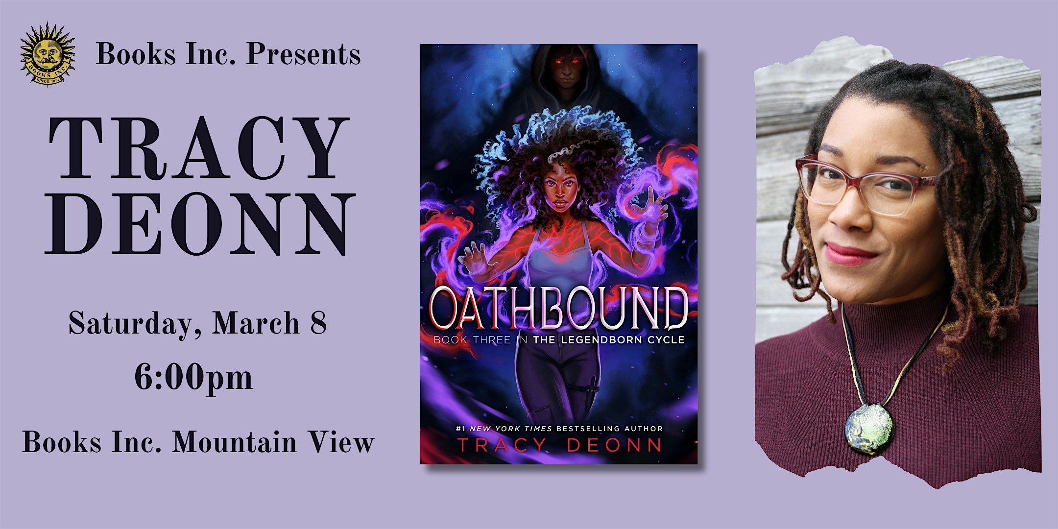 TRACY DEONN at Books Inc. Mountain View | Books Inc.