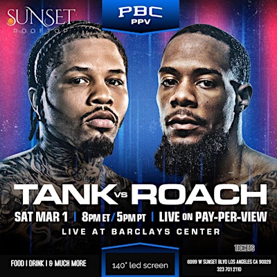 Gervonta Davis vs. Lamont Roach | SUNSET ROOFTOP