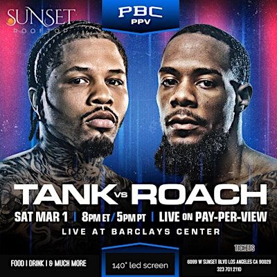Gervonta Davis vs. Lamont Roach | SUNSET ROOFTOP