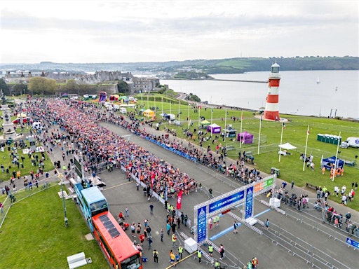Britain's Ocean City Running Festival - VIP Area | Hoe Promenade