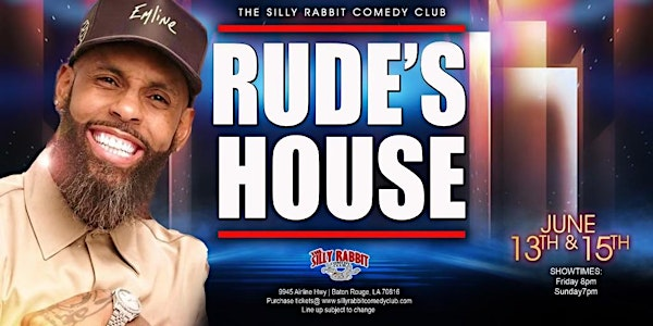 The Silly Rabbit Comedy Club Presents: Rude Jude | Silly Rabbit Comedy Club