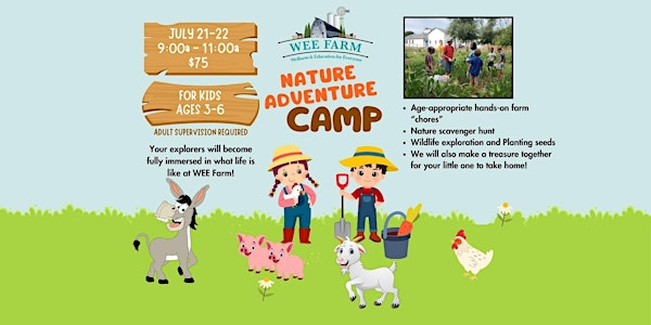 Nature Adventure Camp | WEE Farm