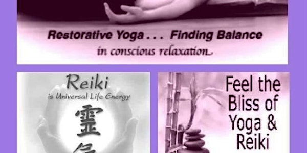 Restorative Yoga and Reiki | Ganga Moon Yoga