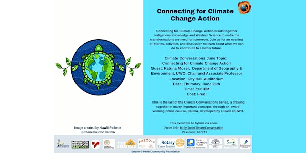Climate Conversations: Connecting for Climate Change Action | Stratford City Hall
