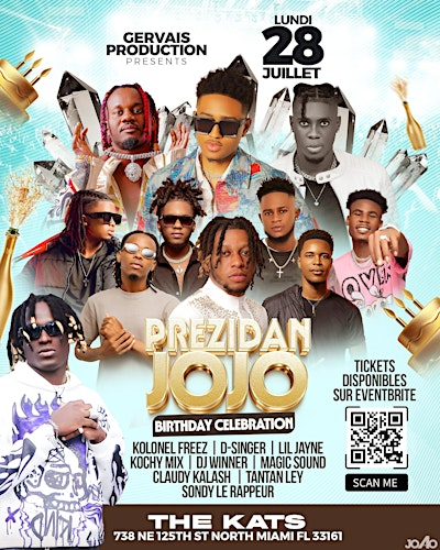 Prezidan Jojo birthday Bash 2025 | 738 NE 125th St