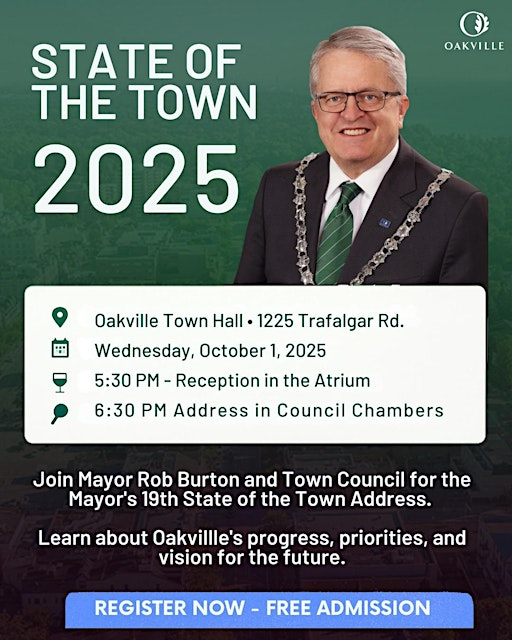 Oakville's State of the Town Address - SOTTA 19 | 1225 Trafalgar Rd