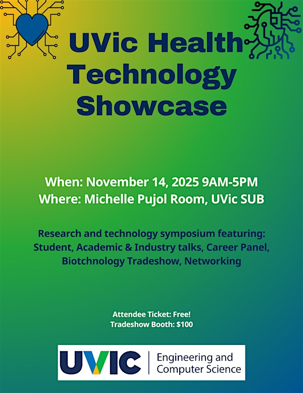 UVic Health Technology Showcase 2025 | Michèle Pujol Room
