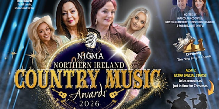 The 2026 Northern Ireland Country Music Awards Voted by the Public. | Corick House Hotel & Spa