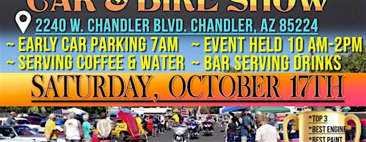 Sons of American Legion Car & Bike Show | 2240 W Chandler Blvd