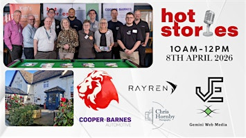 Business Networking Events "Hot Stories" at The Red Lion, Cambridge | 20 Mill End Rd