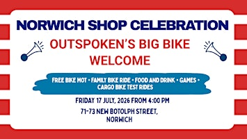 Outspoken’s Big Bike Welcome - Norwich Shop Celebration | Outspoken cycles